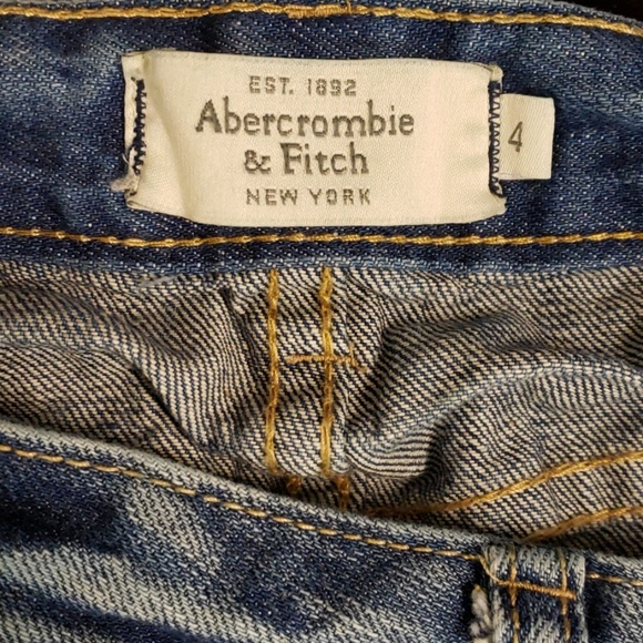 💋Abercrombie & Fitch Denim Mini Skirt - Picture 8 of 8